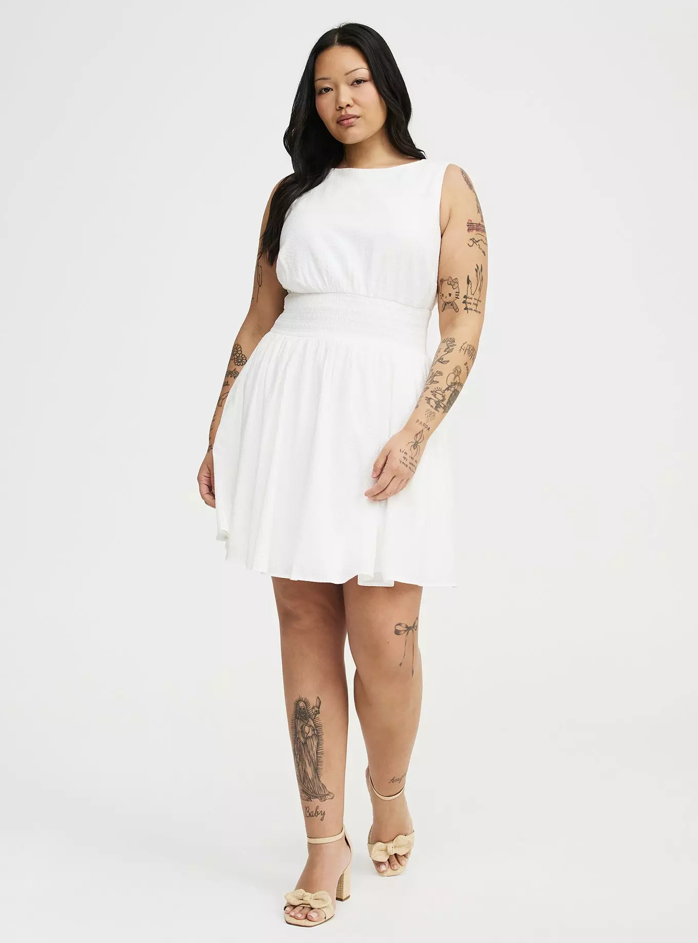 Smocked Waist Mini Dress | Torrid (US & Canada)