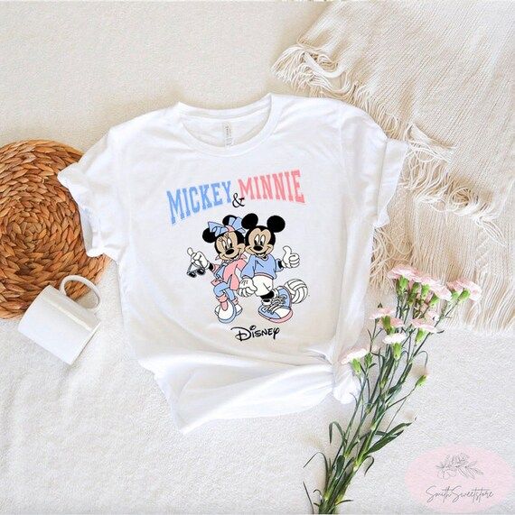 Mickey and Minnie Shirts Disney Mickey Shirt Minnie Shirt | Etsy | Etsy (US)