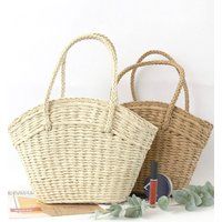 Straw Beach Bag Woven Holiday Woman Shopping Straw Summer Birthday Gift Shoulder | Etsy (UK)