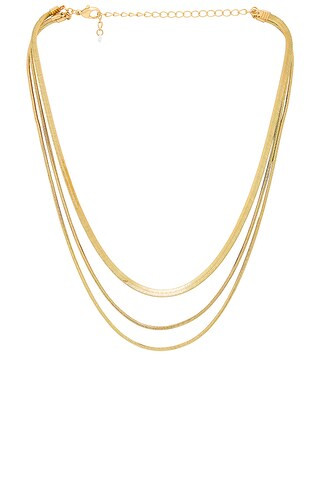 Layered Herringbone Necklace
                    
                    8 Other Reasons | Revolve Clothing (Global)