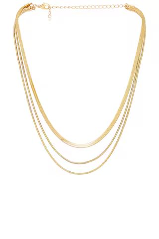 Layered Herringbone Necklace
                    
                    8 Other Reasons | Revolve Clothing (Global)