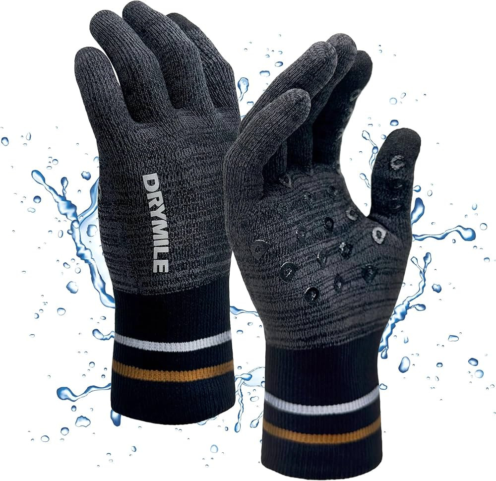DRYMILE Hyla Waterproof Gloves - Warm Touchscreen Winter Snow Wool Blend Hand Gloves for Men & Wo... | Amazon (US)
