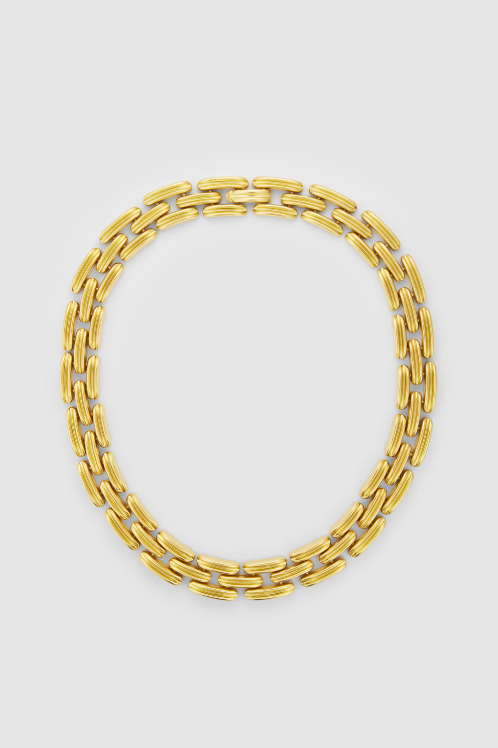 JAMES NECKLACE Worn Gold | Oroton