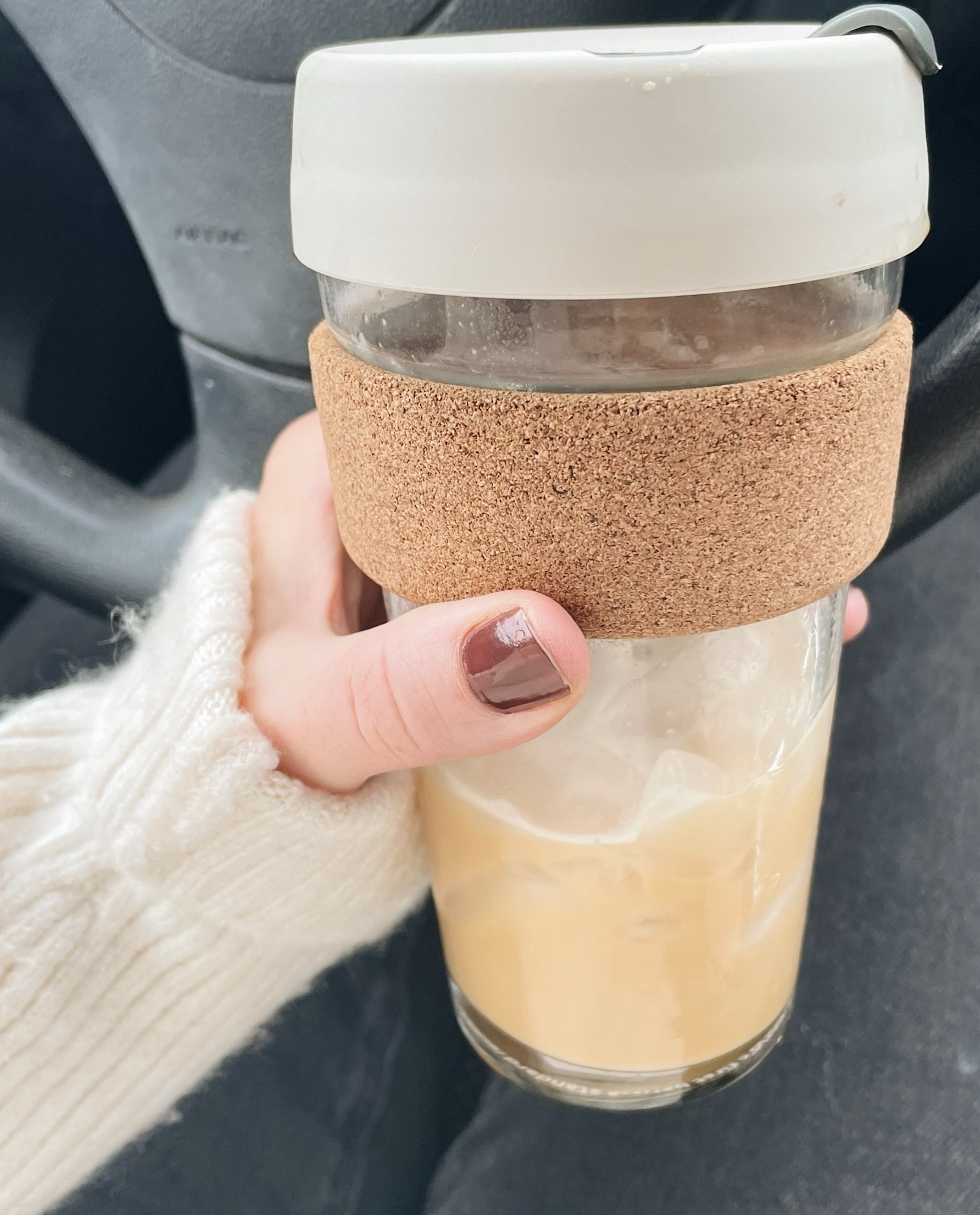 Keep cup! Reusable glass tumbler

#LTKCyberWeek #LTKGiftGuide #LTKFindsUnder50