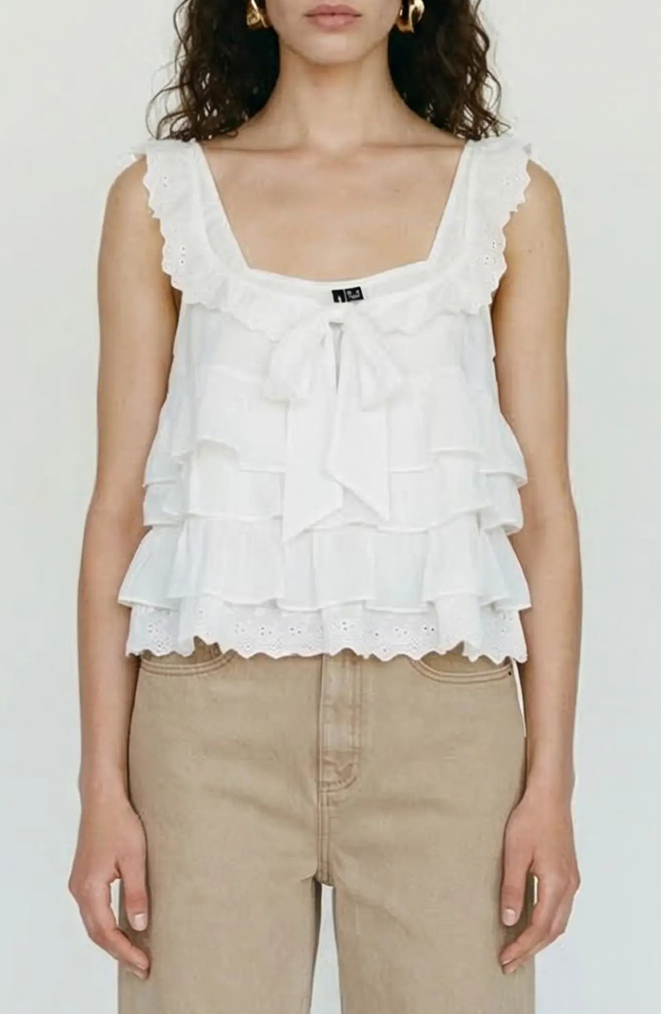 VERO MODA Sandy Sleeveless Layered Top (Women) | Nordstromrack | Nordstrom Rack