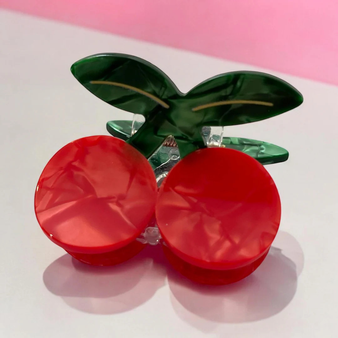 Red Cherries Claw Clip Cherry Claw Clip She's the Cherry on Top Birthday Party Supplies Bachelore... | Etsy (US)