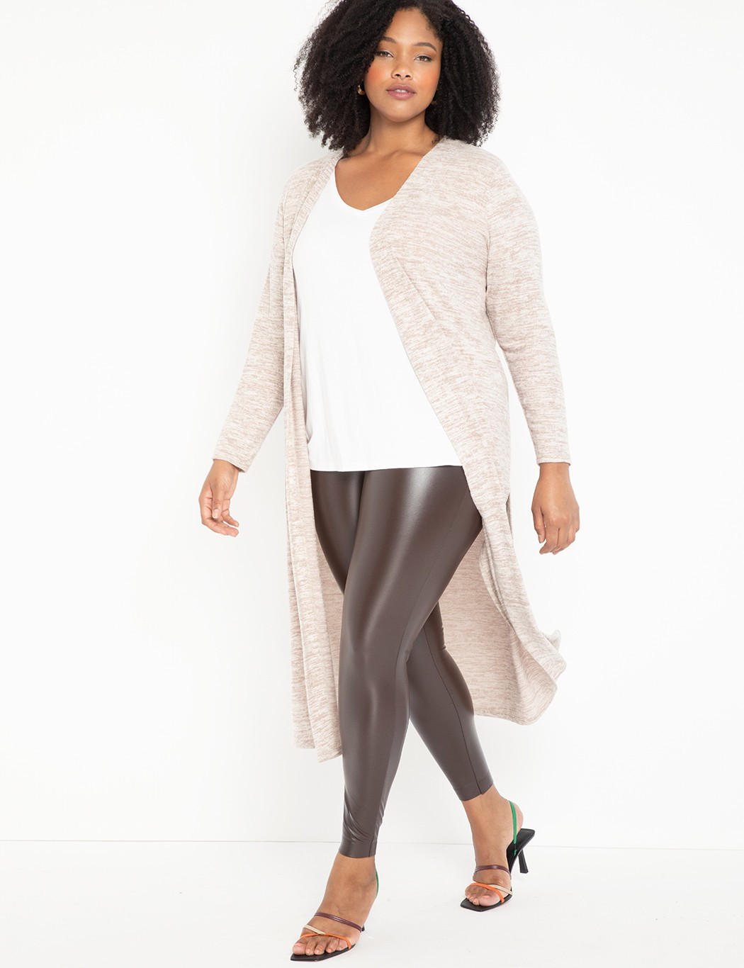 Faux Leather Leggings | Eloquii