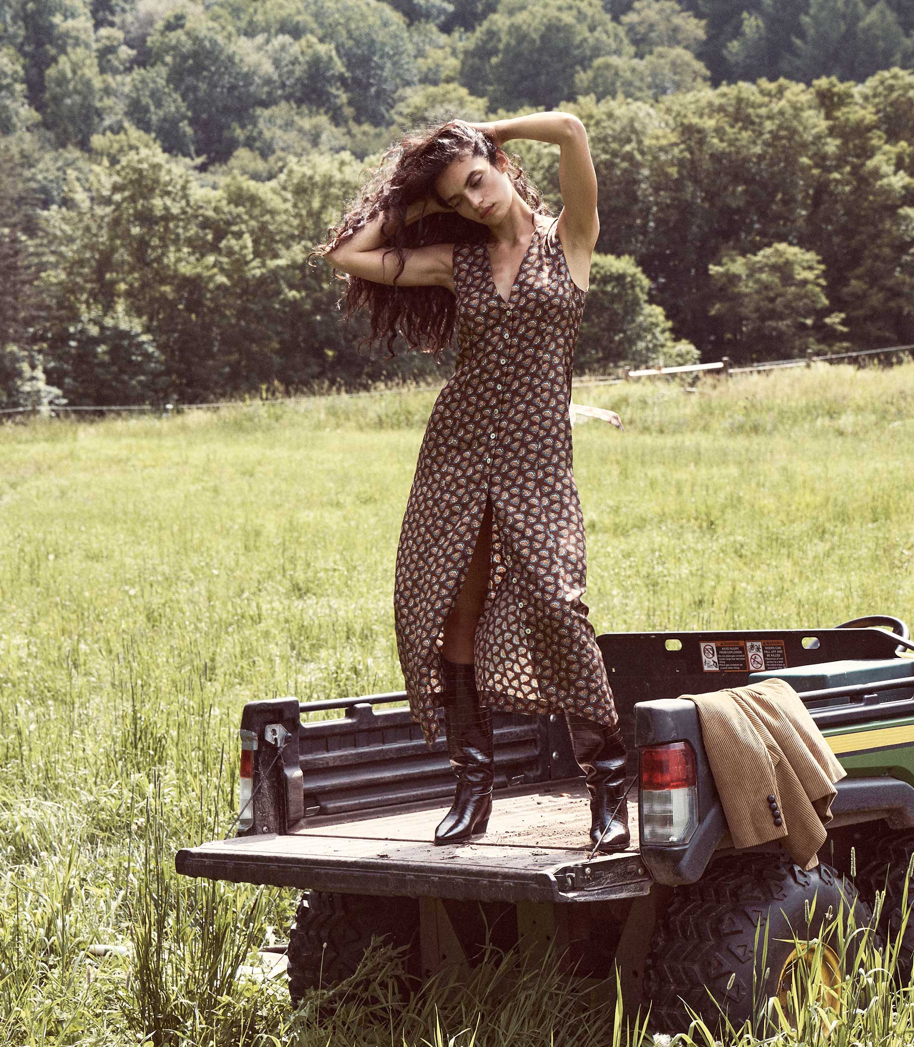 Allene Dress - Bedford Floral | DÔEN | DOEN