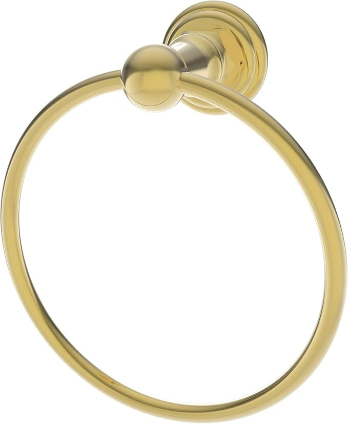 Newport Brass 1309/01 Solid Brass Towel Ring from The Alveston Astor Chesterfield and Fairfield C... | Amazon (US)