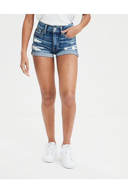 AE Ne(X)t Level High-Waisted Short Short | American Eagle Outfitters (US & CA)