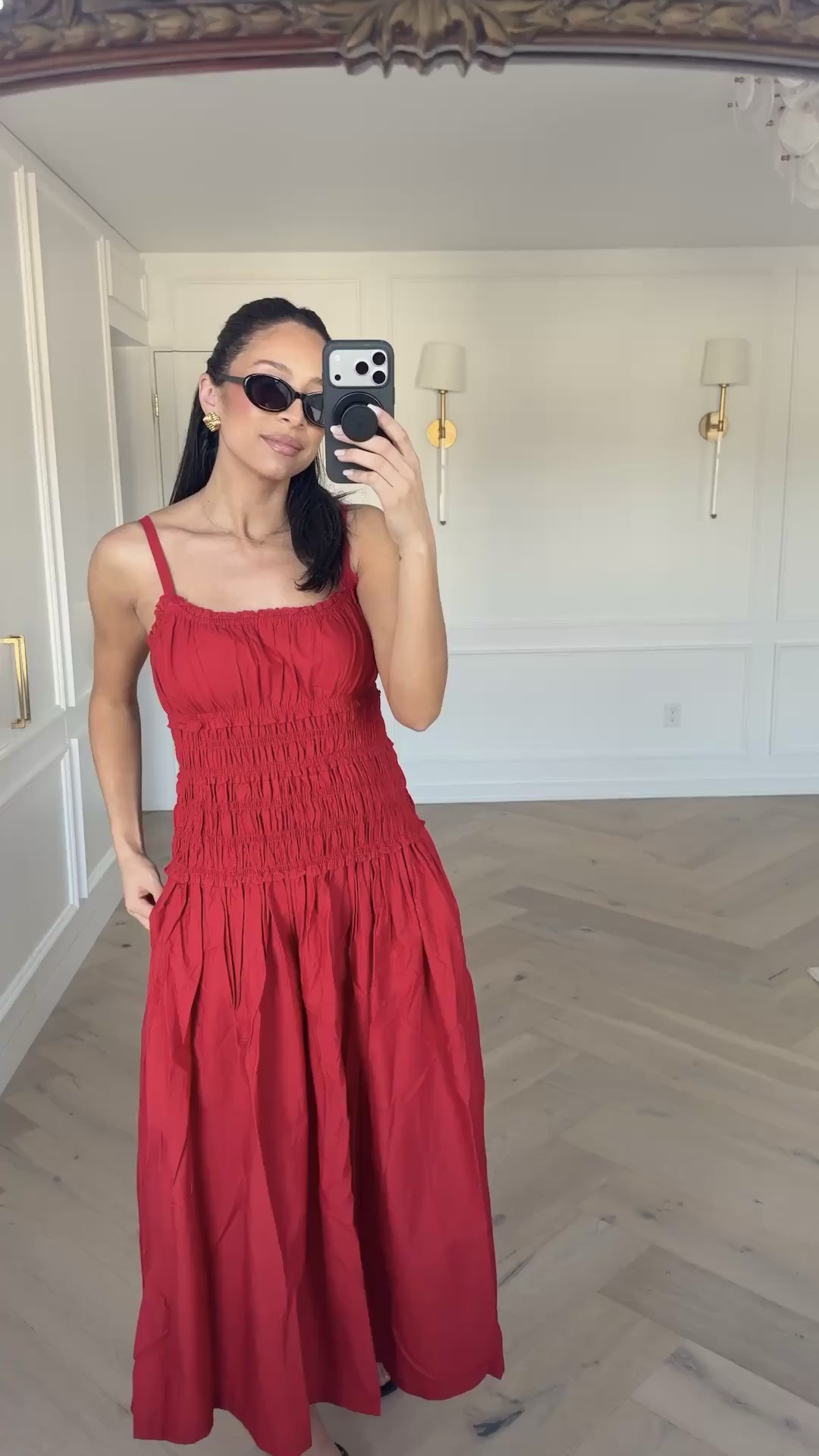 Spring dress ❤️ Extra 20% OFF orders $125+ with code AF20! Wearing a Small dress fits TTS 

spring outfit idea, winery outfit, picnic outfit, spring dress, euro summer outfit. summer dress, vacation outfits, date night outfit 

#LTKSeasonal #LTKSaleAlert #LTKmomlife