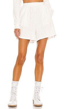 Lovers + Friends Lounge Short in White from Revolve.com | Revolve Clothing (Global)