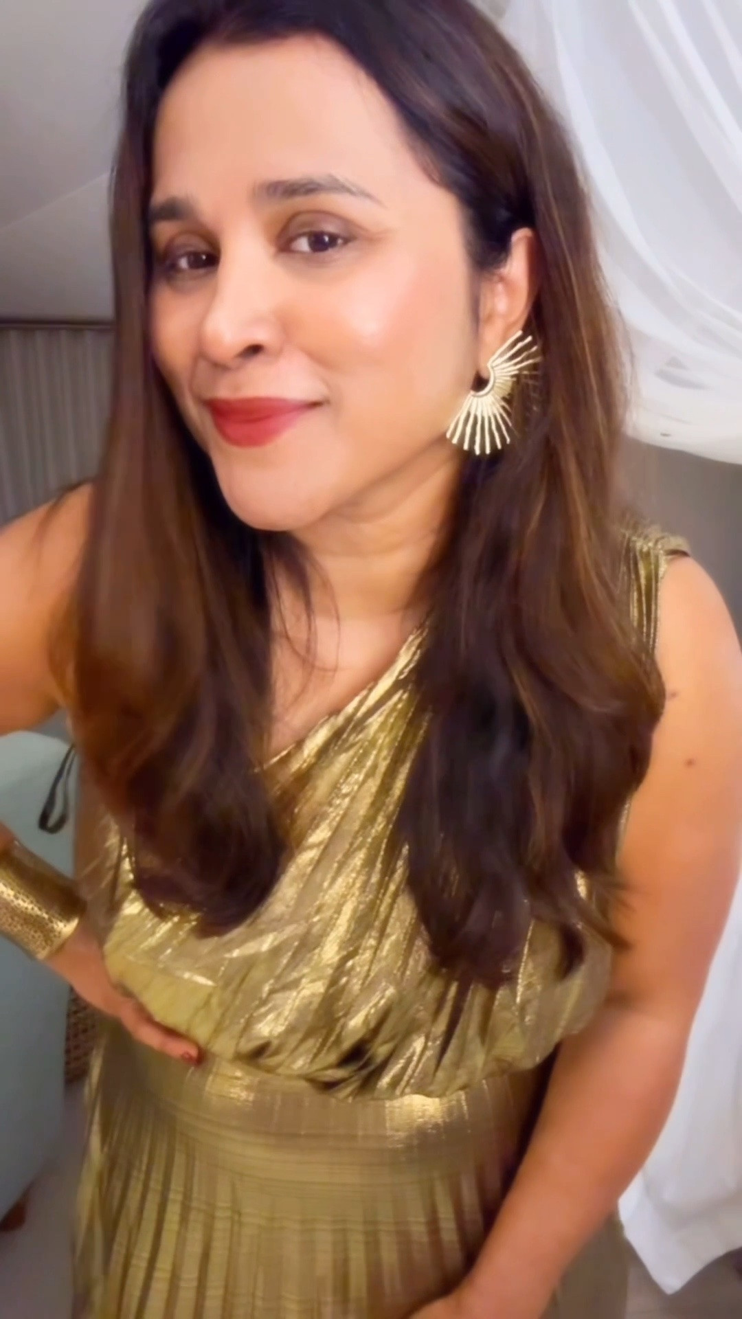 I decided not to carry anything expensive for my South Africa trip and picked up this gorgeous travel friendly gown for under $60!!! 😍. For a gold themed New Year’s Eve celebration in Sabi Sands… the best part is that’s it’s light weight  and wrinkle free .. a total win win! 

#LTKSeasonal #LTKOver40 #LTKPetite