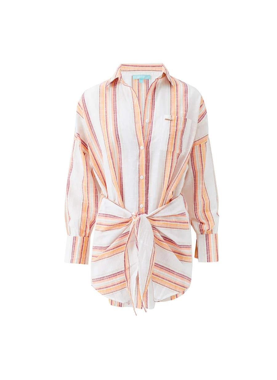 Sara Sunset Stripe Dress | Melissa Odabash