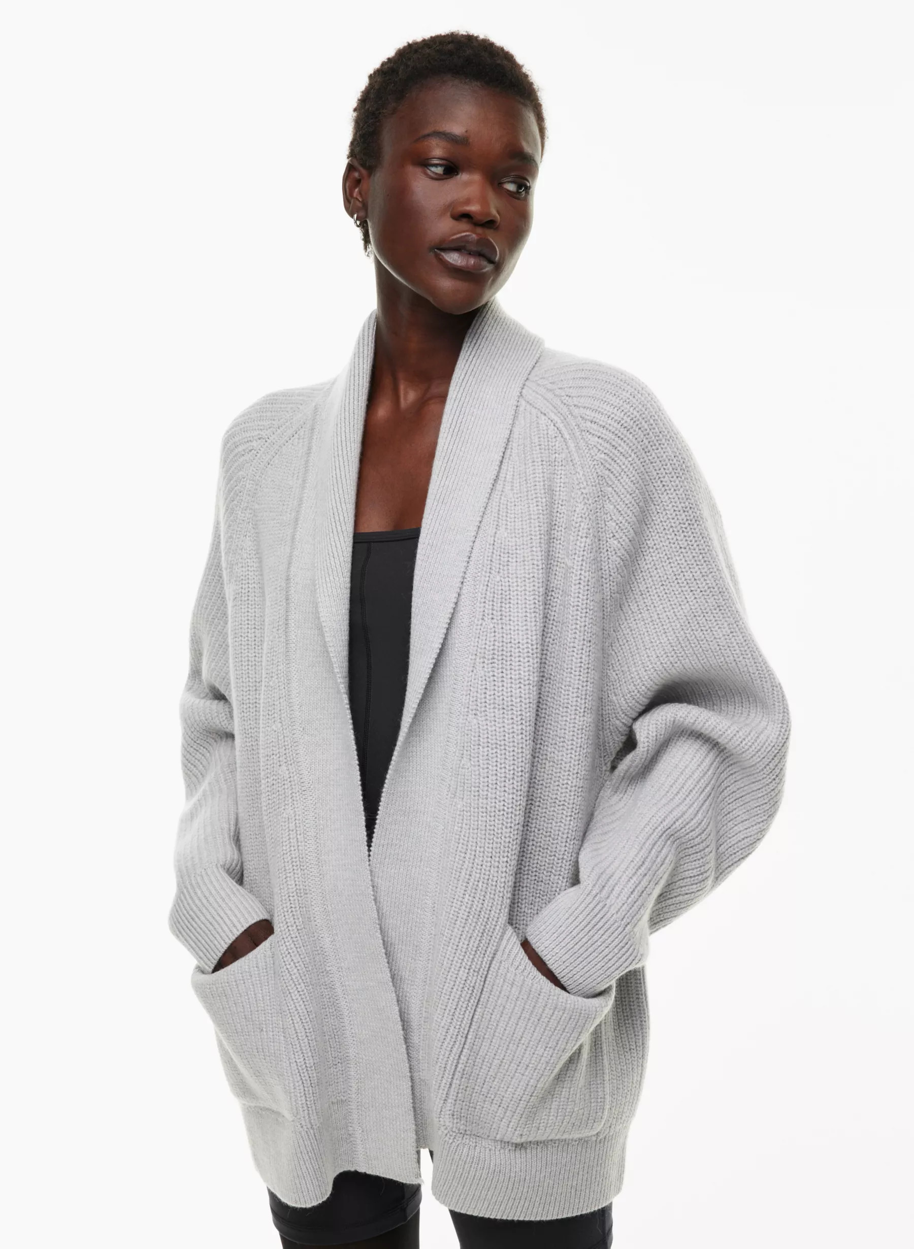 TRAVEL CARDIGAN | Aritzia
