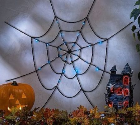 Spider web Halloween decor 

#LTKSeasonal