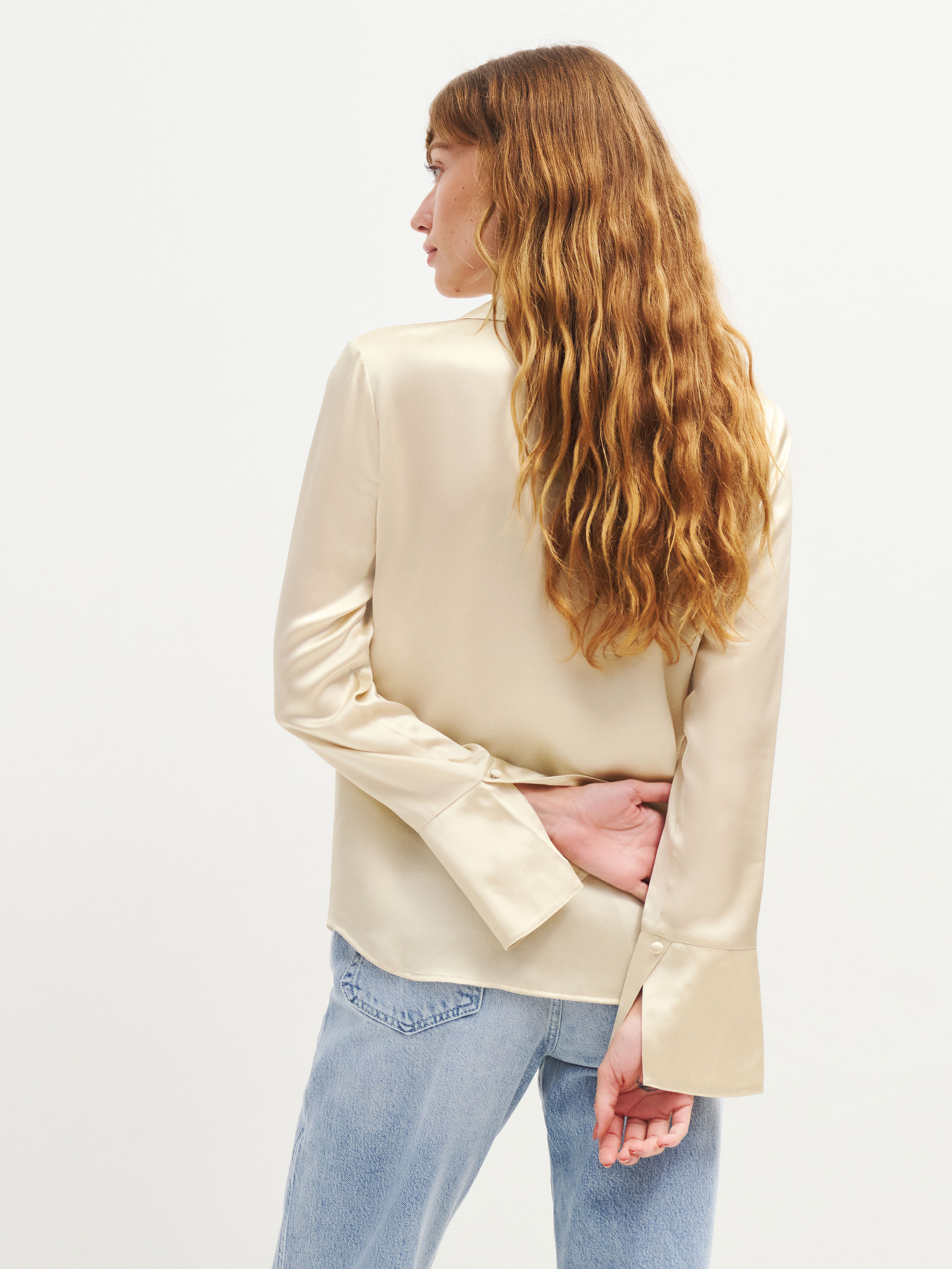 Jeremiah Silk Top | Reformation (Global)