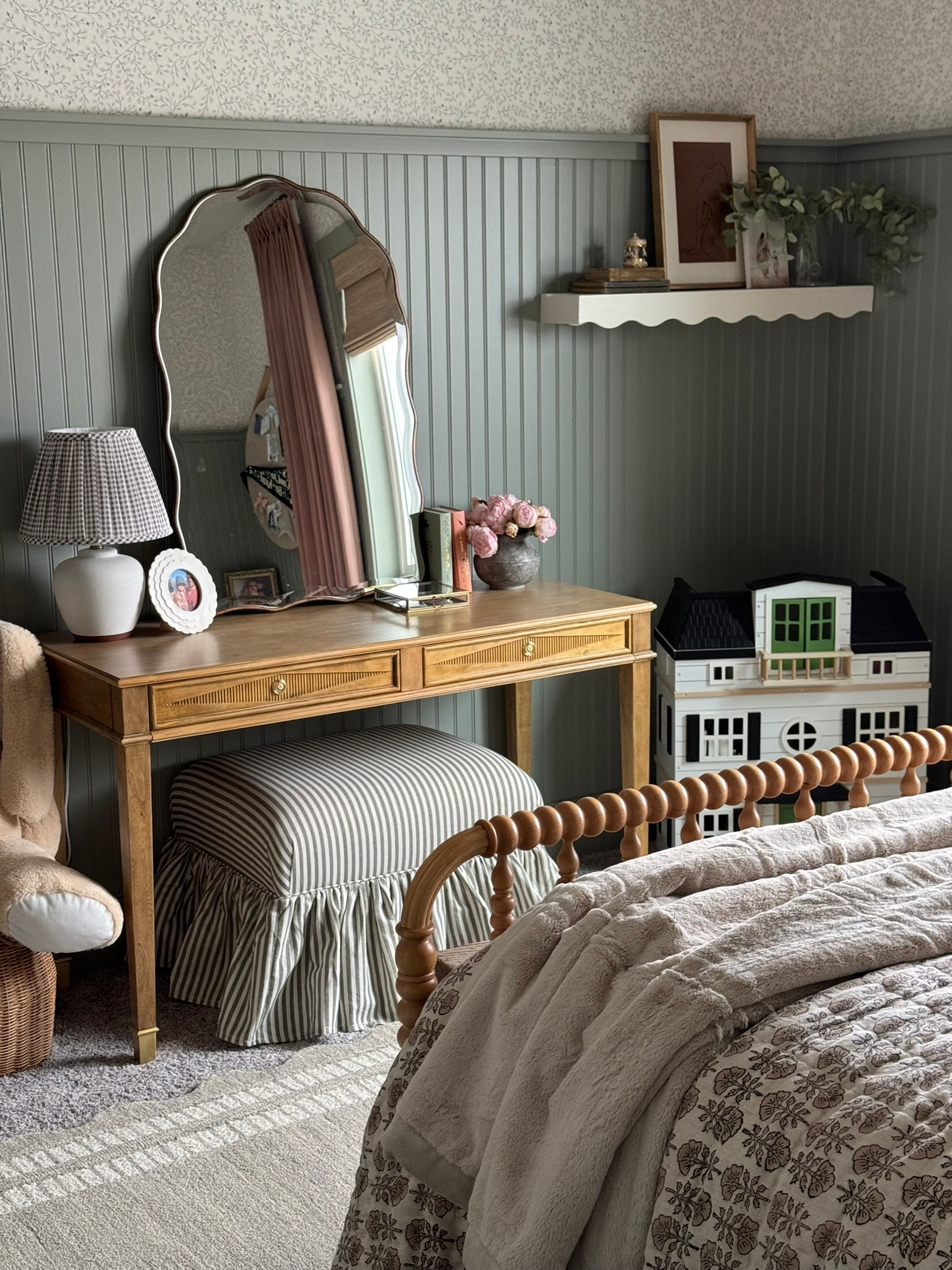 Love how cozy everything in this space feels, the perfect girls bedroom!

kids room, home decor, bedroom ideas for kids, organic modern home decor

#LTKHome #LTKKids