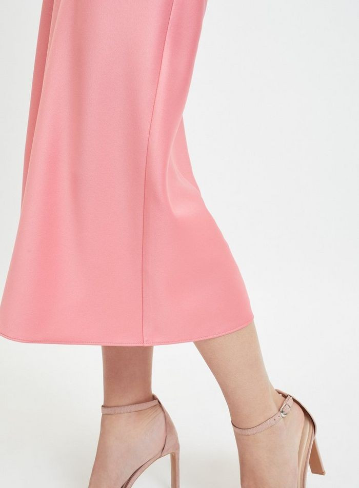Rose Slip Bias Skirt | Miss Selfridge UK