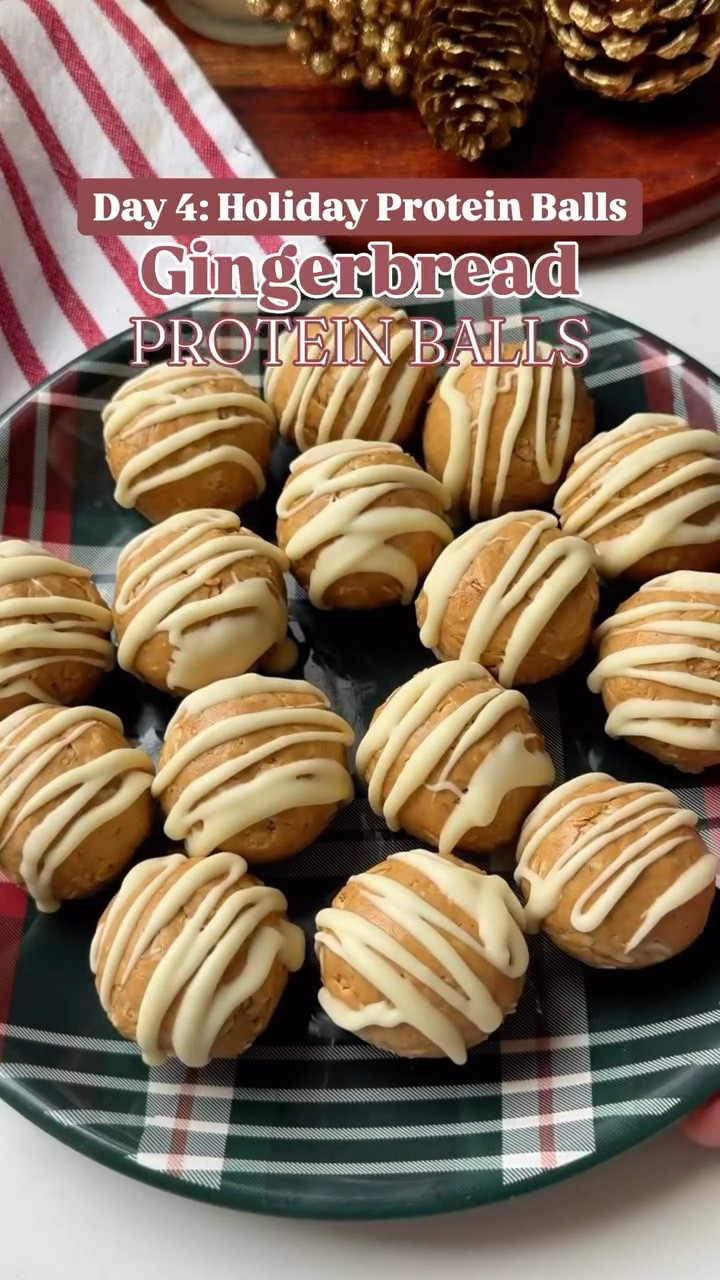 Day 4 of Holiday Protein Balls = Gingerbread Protein Balls ✨

All the warm, cozy gingerbread flavor you love with 5g of protein in each little bite.

protein ball | holiday treats | protein goals | cookie season | macro goals | healthier treats | gingerbread cookies | low sugar | gingerbread

https://www.eatingbirdfood.com/gingerbread-protein-balls/

#LTKHoliday #LTKActive #LTKfoodie