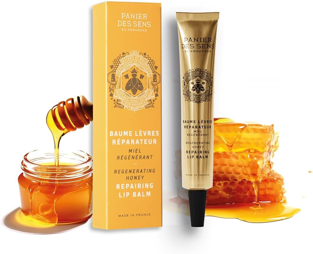 Panier des Sens - Lip Balm for Women - Lip Moisturizer - Shea butter & Sweet almond oil - Made in... | Amazon (US)