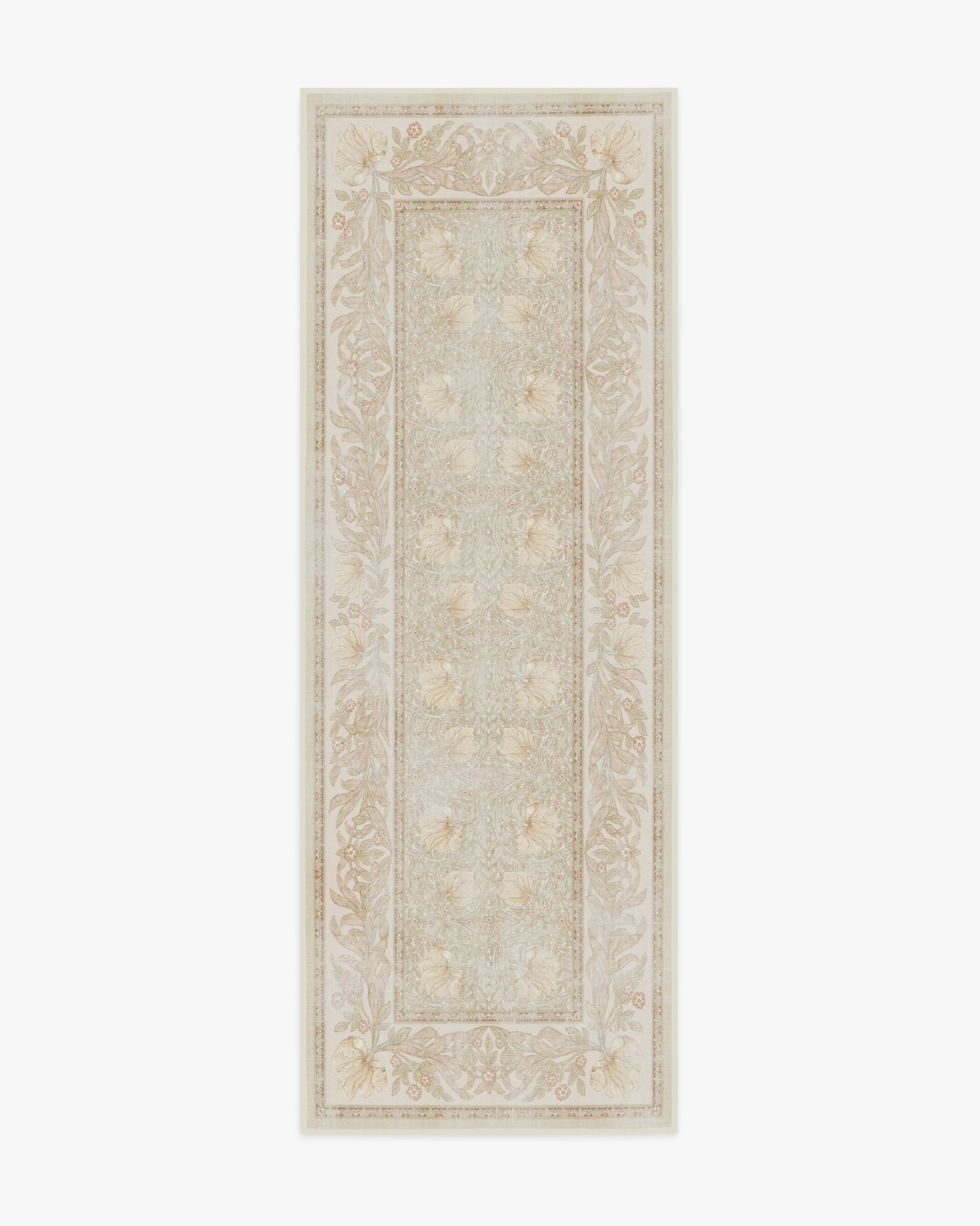 Pimpernel Vintage Blush Rug by Morris & Co. | Ruggable US | Ruggable