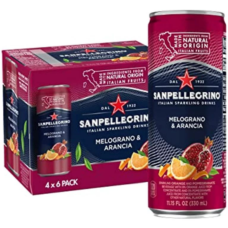 Sanpellegrino Italian Sparkling Drink Melograno And Arancia, Sparkling Orange And Pomegranate Bev... | Walmart (US)