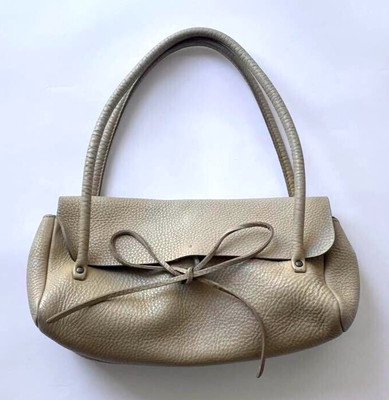 MIU MIU Leather Handbag Bag Beige Vintage Women's  | eBay | eBay US