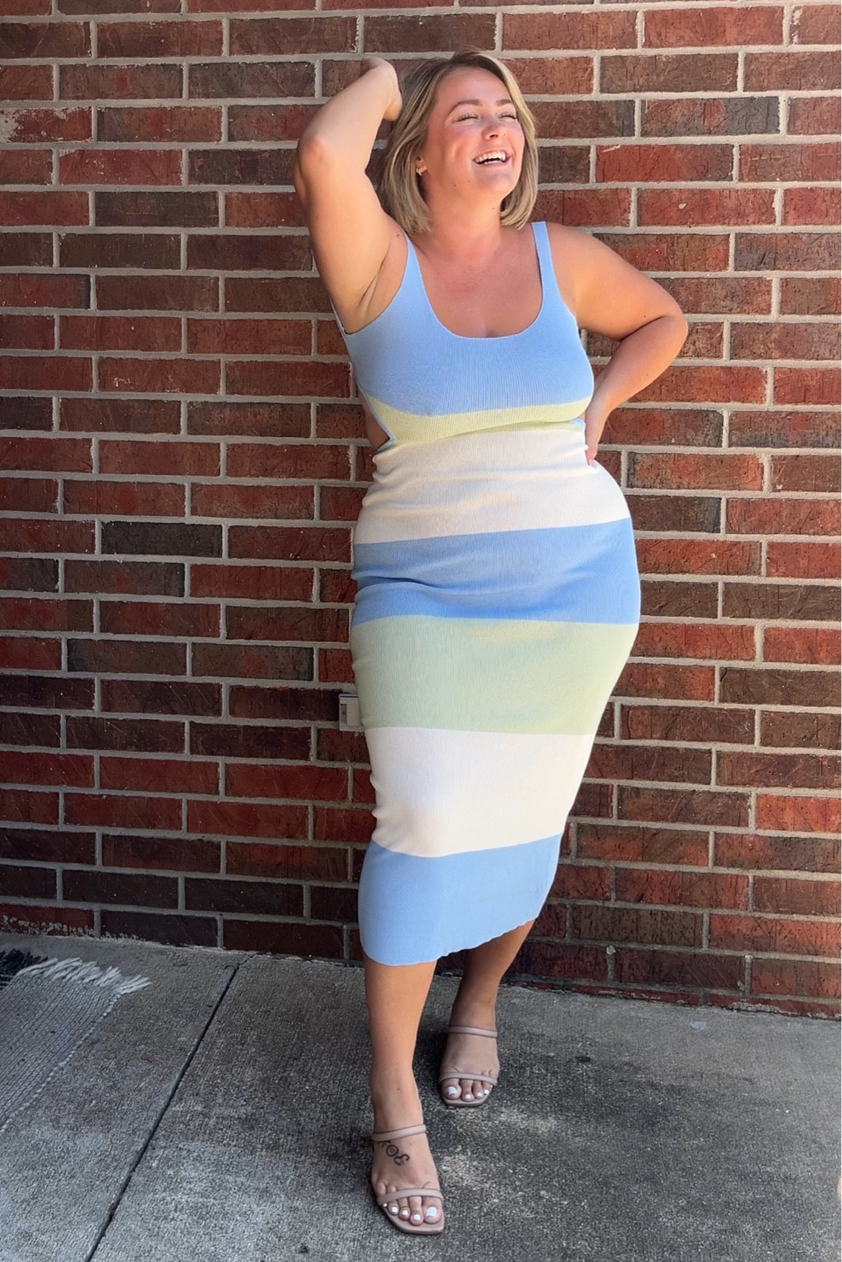 Backs out in this suuuuper cute bodycon dress 🩵
👗: Large

#LTKParties #LTKSeasonal #LTKMidsize