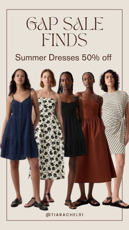 These Gap sale prices are sooo good! Linked a ton of cute spring & summer dresses that are all 50% off 

#LTKStyleTip #LTKSeasonal #LTKSaleAlert