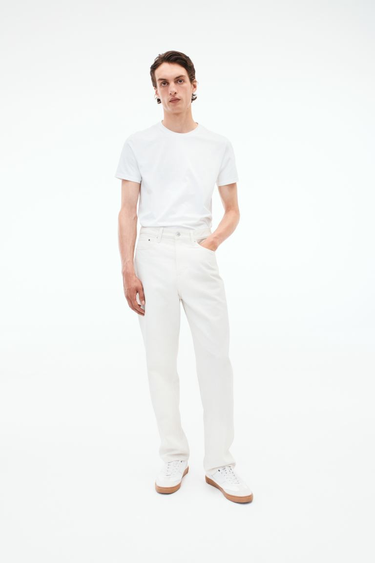 Loose Jeans - Light beige - Men | H&M GB | H&M (UK, MY, IN, SG, PH, TW, HK)