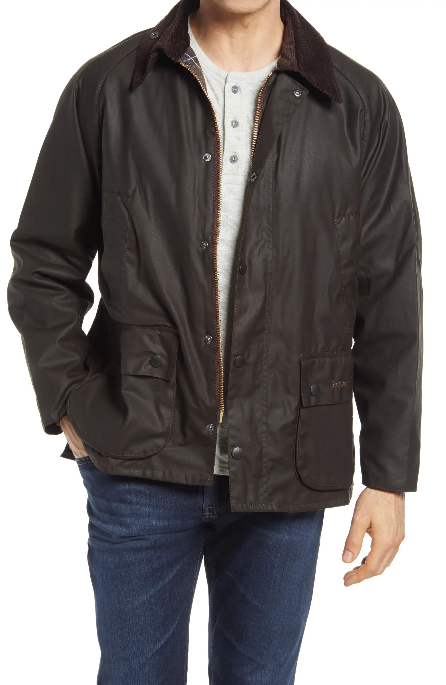 Bedale Water Resistant Waxed Cotton Jacket | Nordstrom