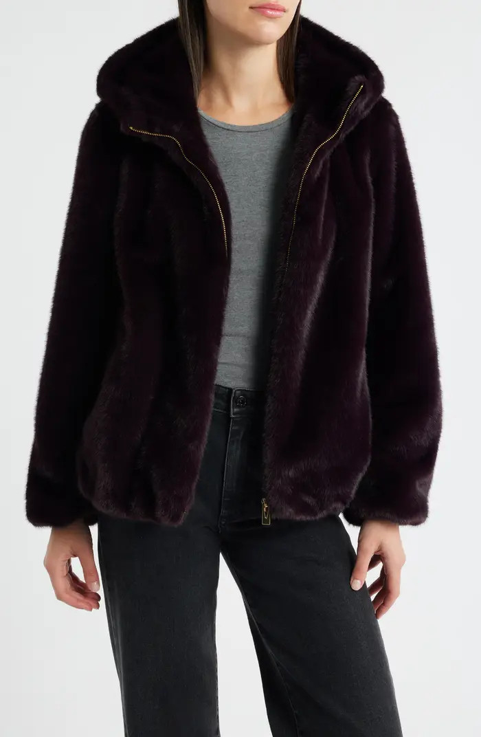 Faux Fur Hooded Jacket | Nordstrom