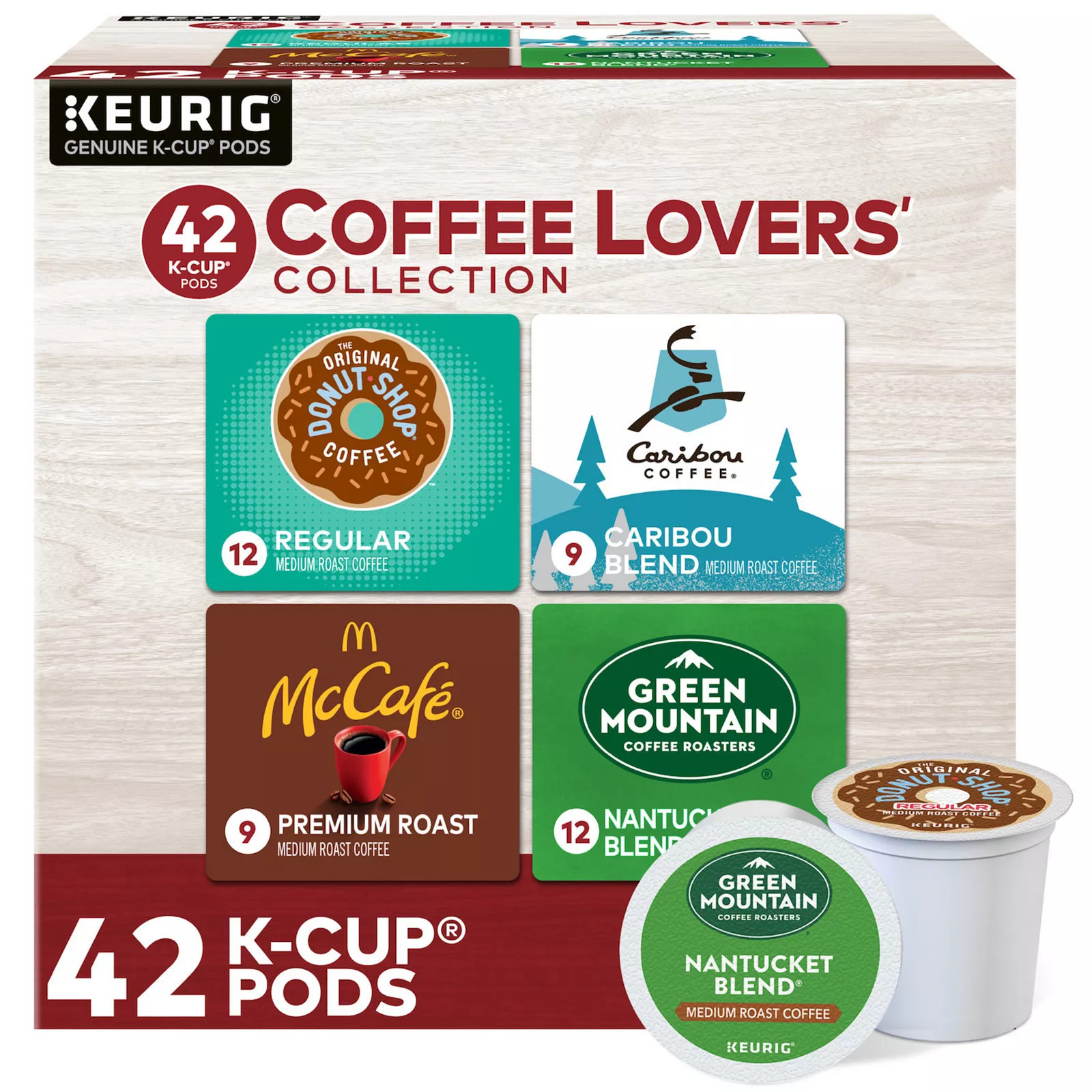 Coffee Lovers' Collection, Keurig® K-Cup® Pods - 42-pk., None | Kohl's