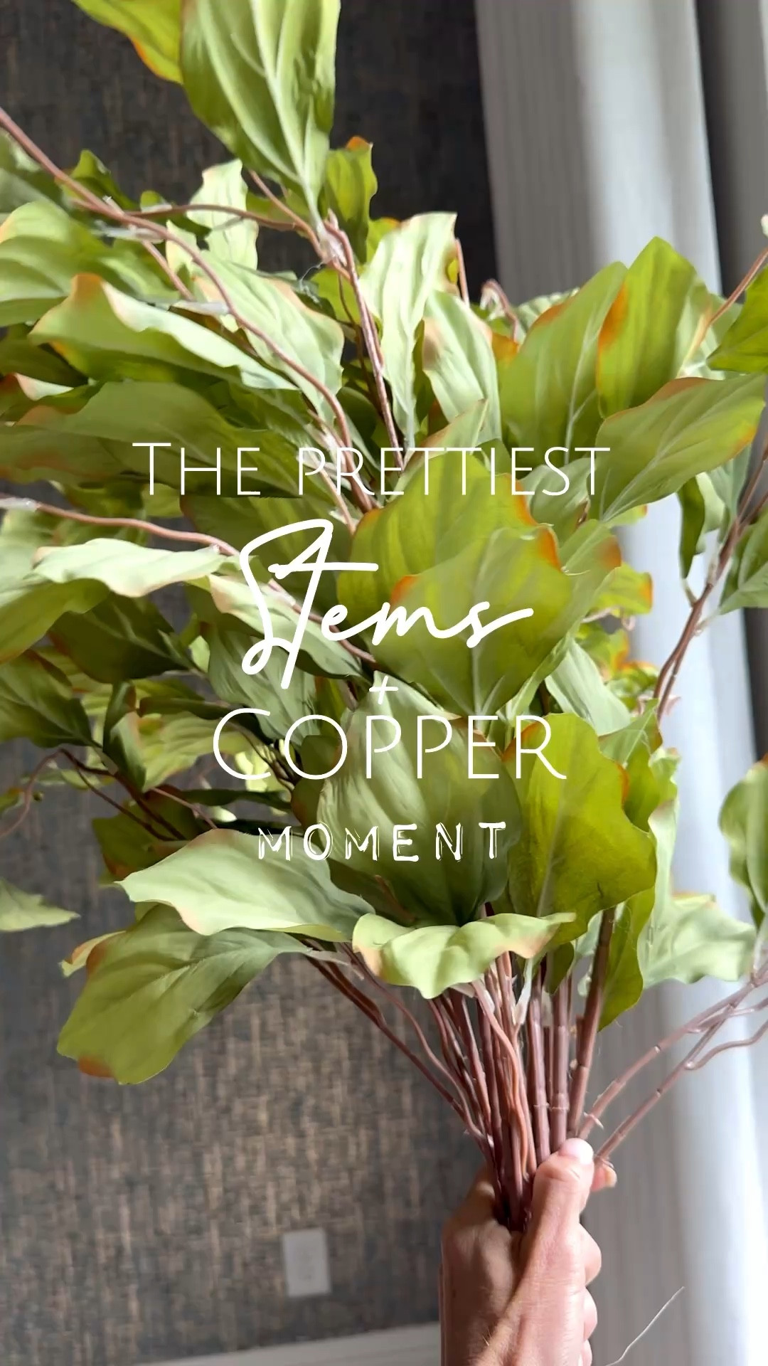 These new arrivals from MJ Home are giving instant refresh 🤍 the stems + this gorgeous copper vase are the easiest way to warm up your space and make it feel styled in seconds! #mjhome



#LTKHome #LTKSeasonal