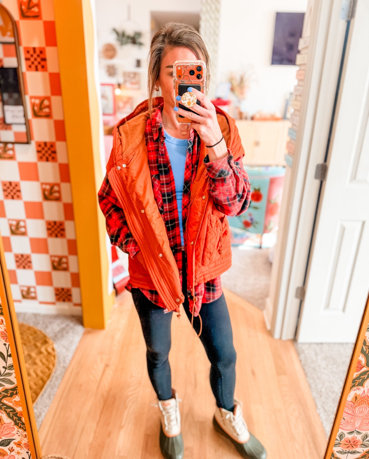 Sleeveless puffer jacket size Small (oversized) #amazonfind 