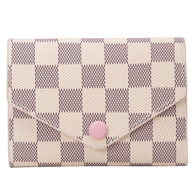 Sexy Dance Checkered Purse Bag,PU Leather Wallet | Walmart (US)