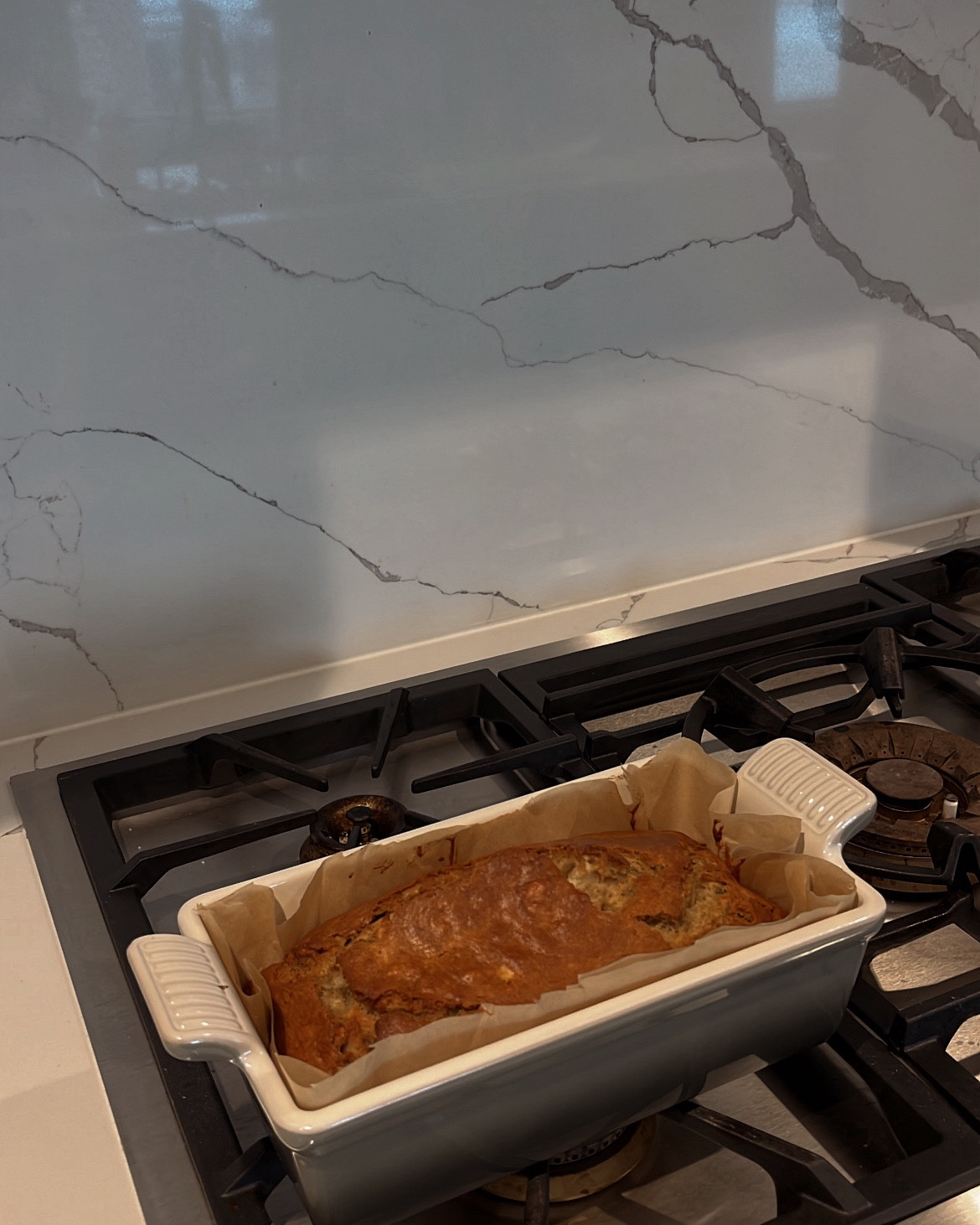 My favorite bread loaf dish. Cleans so easily and is so pretty. Le Creuset is my go to now — I have the color Artichaut. Pumpkin loaves and banana bread are on repeat 🧡

#LTKSaleAlert #LTKGiftGuide #LTKHome