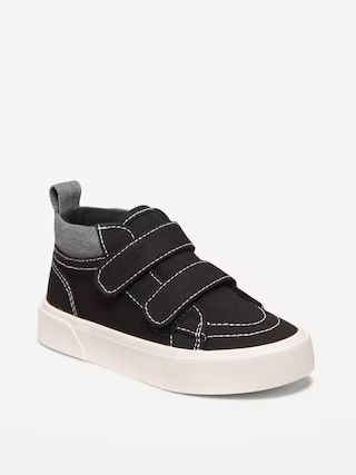 Canvas Double Secure-Strap Sneakers for Toddler Boys | Old Navy (US)