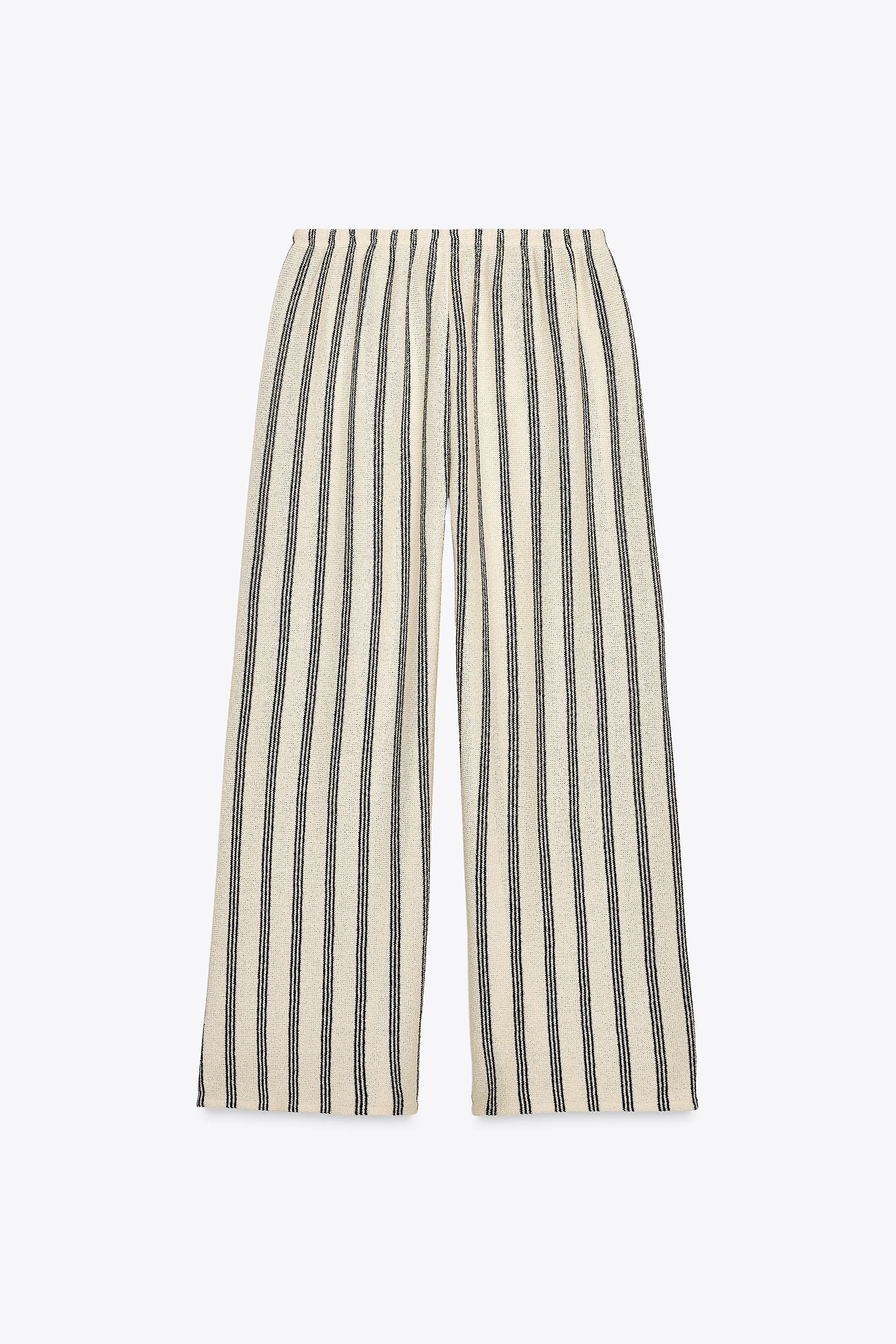 RUSTIC STRAIGHT-LEG TROUSERS | Zara UK