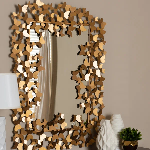 Norfork Butterfly Wall Mirror | Wayfair North America