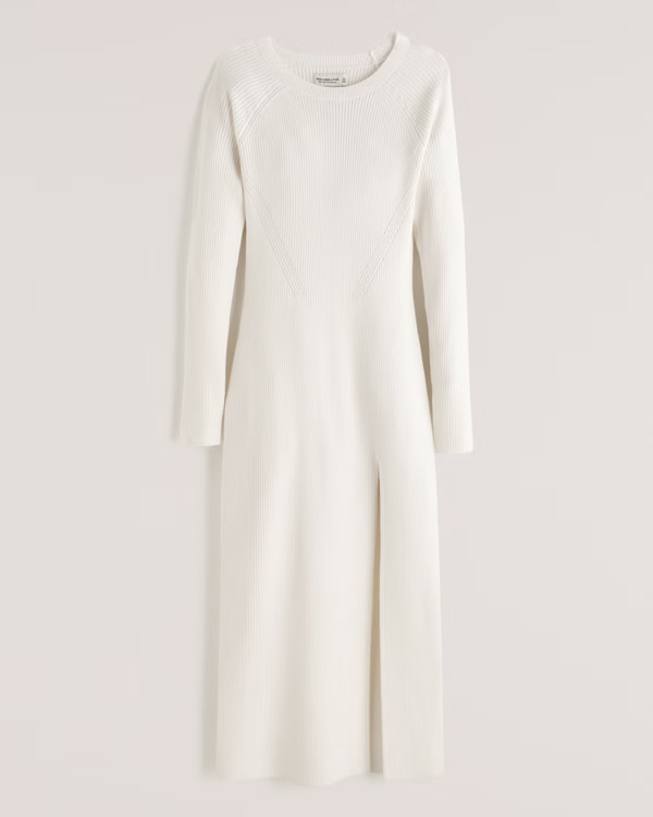 Long-Sleeve Maxi Sweater Dress | Abercrombie & Fitch (US)