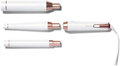 T3 - Whirl Trio Interchangeable Styling Wand | Three Custom Blend Ceramic Barrel Professional Wand S | Amazon (US)