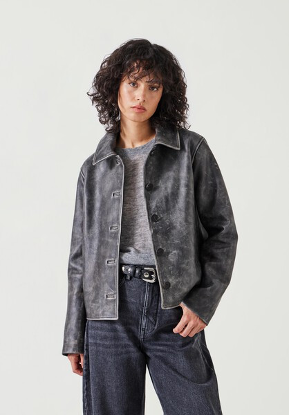 Ana Leather Jacket | Hush UK
