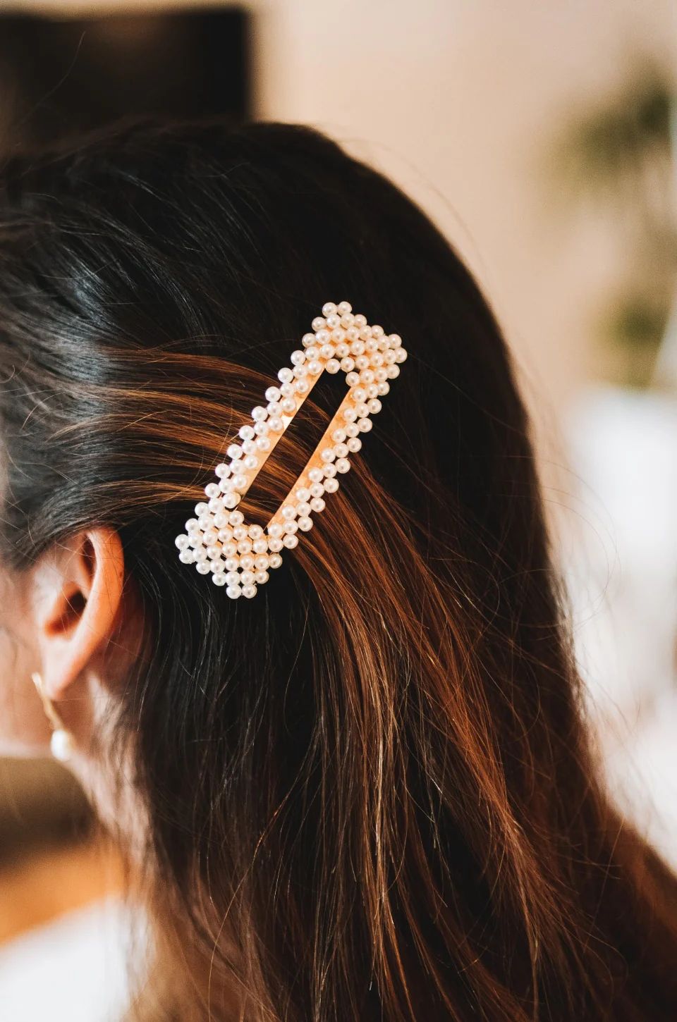 Tiffany Hair Clip - PEARL | Amaryllis Apparel