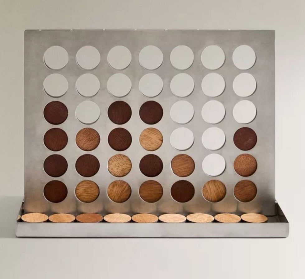 I love this connect four set from Zara!! games, family, kids, living room, office, playroom, modern.

#LTKKids #LTKHome