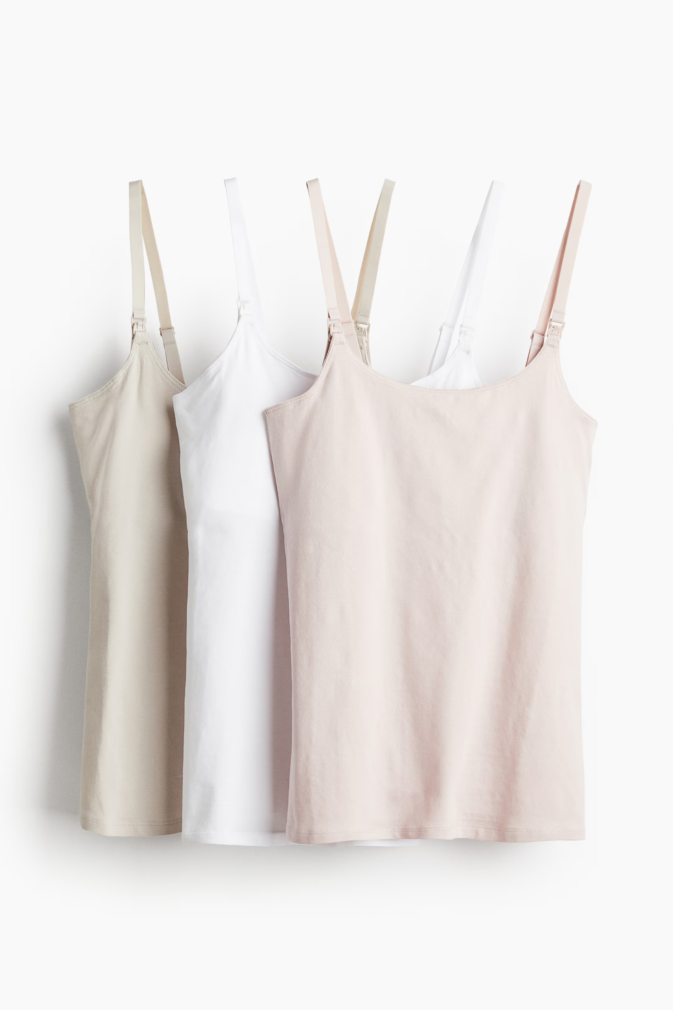 MAMA 3-pack Nursing Tank Tops | H&M (US + CA)