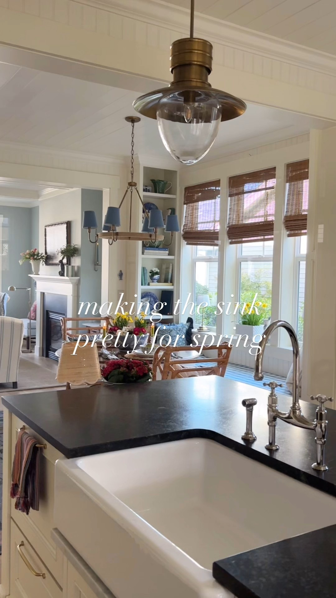 Spring always inspires me to freshen up all the corners…especially the ones we see and use every day, like the kitchen sink. 🌿 Even simple rituals like doing dishes or washing hands feel more enjoyable when the space looks pretty. @wayfair #ad #wayfair #wayfairpartner

I repurposed a botanical crock for my hand soap, a measuring jug for the dish brush, and set them on a charming red and white tray. It’s functional, but adds just the right touch of charm to this hardworking spot.

#LTKSaleAlert #LTKHome #LTKSeasonal