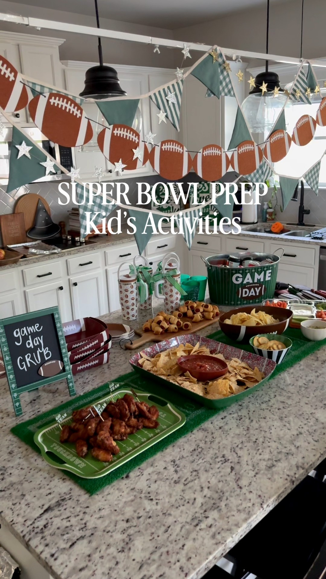 Here are a few cute activities to keep the kids entertained during the superbowl 

#LTKKids #LTKmomlife #LTKSeasonal