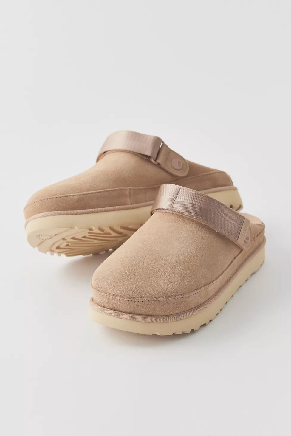 UGG Women's Goldenstar Suede Clog | Urban Outfitters (US and RoW)